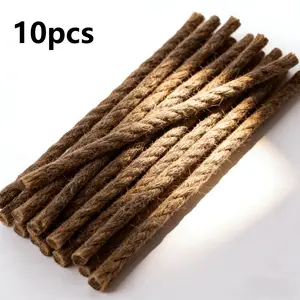 Compact Fire Starter Rope, Essential for Backpacks and Survival, Must-Have Emergency Tool, Durable and Portable Design