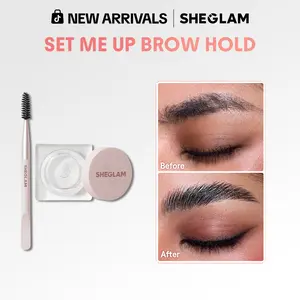 SHEGLAM Set Me Up Brow Hold-Crystal Clear Waterproof Eyebrow Gel No Smudge Long Lasting Shaping Eyebrow Wax Eyebrow-Effortlessbeauty- Coachella-mothersdaygift