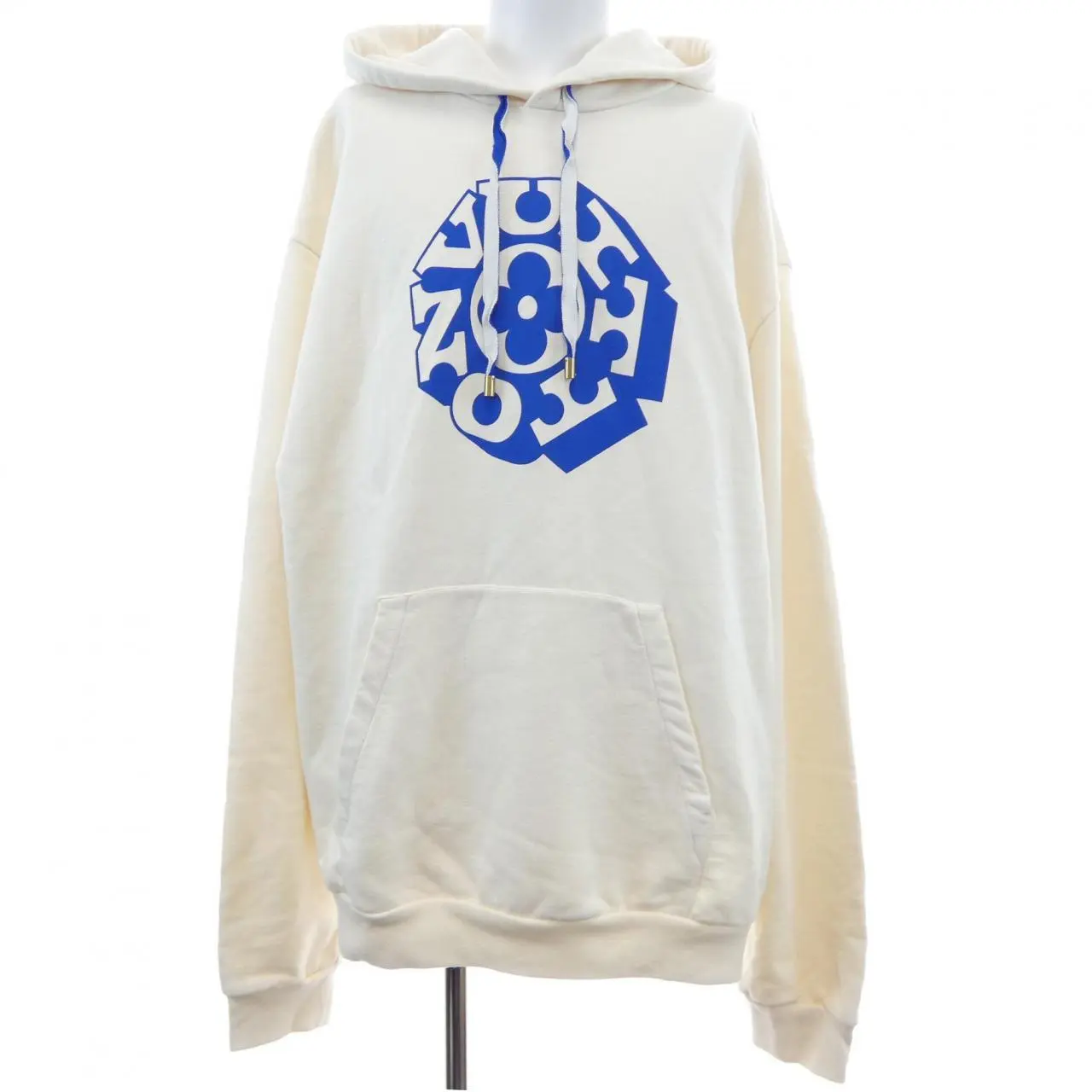 Pre-owned Louis Vuitton Cotton Small Leather Goods Print Signature Hoodie
