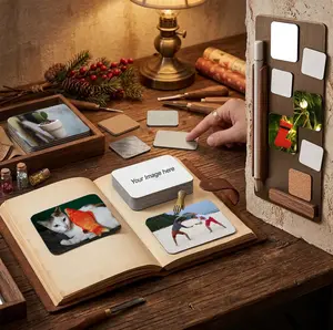 Custom Personalized Photo Magnet, Rectangle Shape, 2.16 x 2.95 Inches, Unique Gift Idea