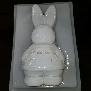 [LARGE] Molde de Plastico Easter Bunny Plastic Mold