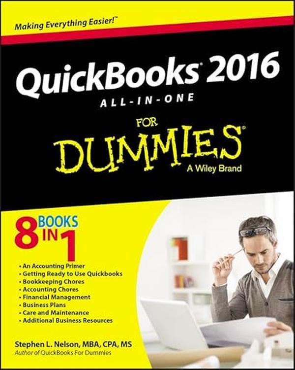 USED-Quickbooks 2016: All-in-one for Dummies by Stephen L. Nelson (Paperback)