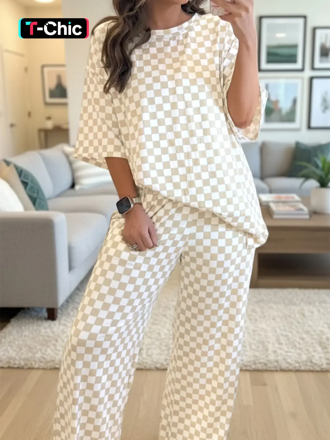 urban outfitters checkered pants - TikTok Shop