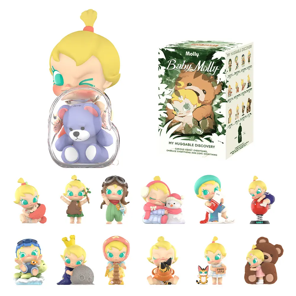 Baby Molly My Huggable Discovery Series Figures,Surprise Gift
