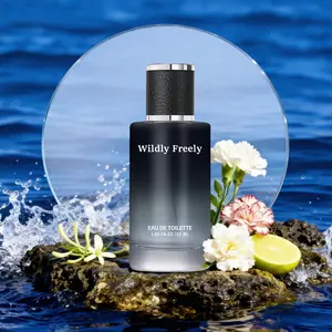 Men's Long-Lasting Cologne Spray, Luxury Sandalwood & Cedar Scent, Amber Wood Base, Elegant Fragrance, High-Quality Ingredients