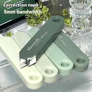 High-Value Gradient Stylish Correction Tape, Large Capacity Smooth Flip Cover Design, Simple Yet Elegant Eraser for Office & School Use