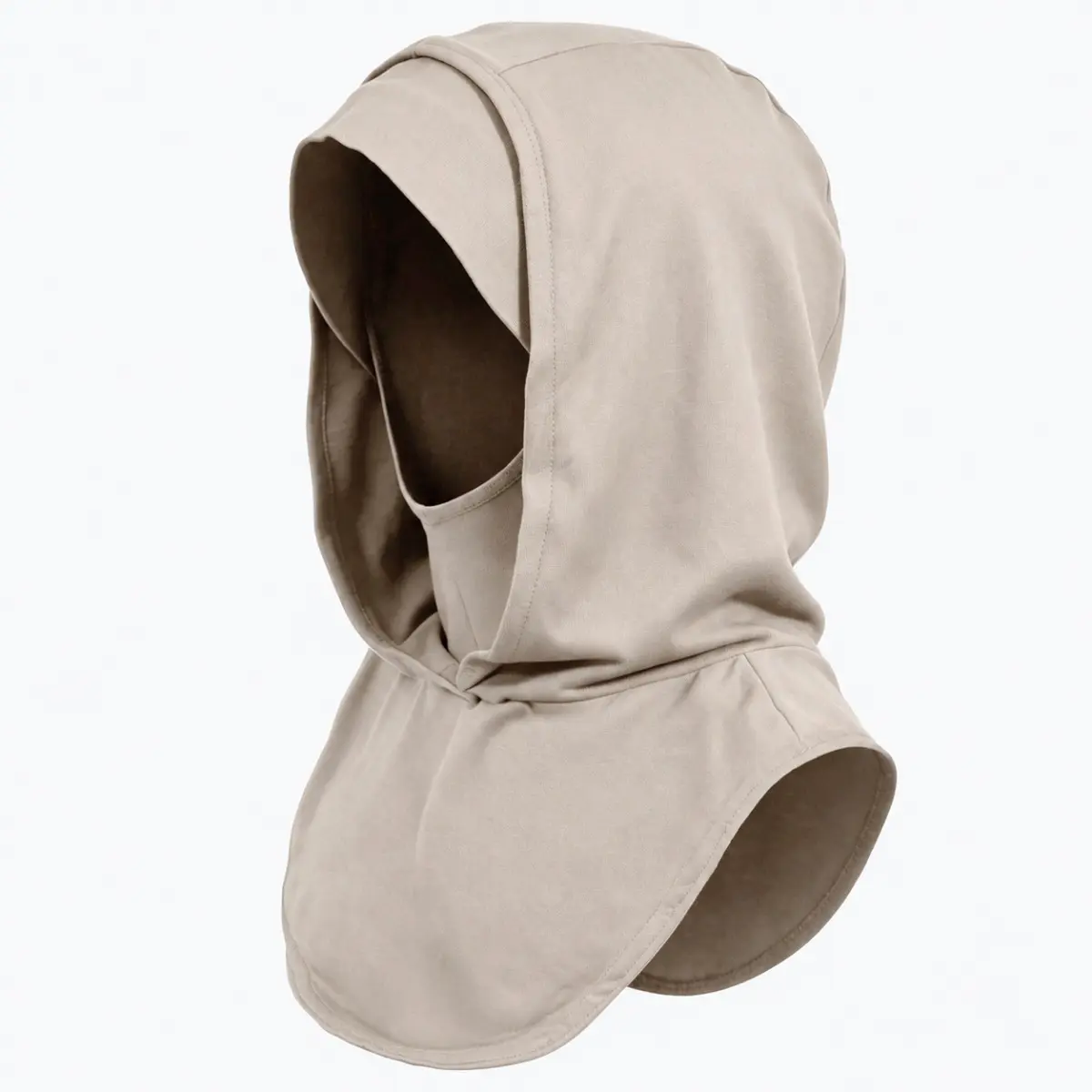 One-piece primer headscarf, elastic hat, elastic wide-brimmed pure cotton scarf, and integrated hood.