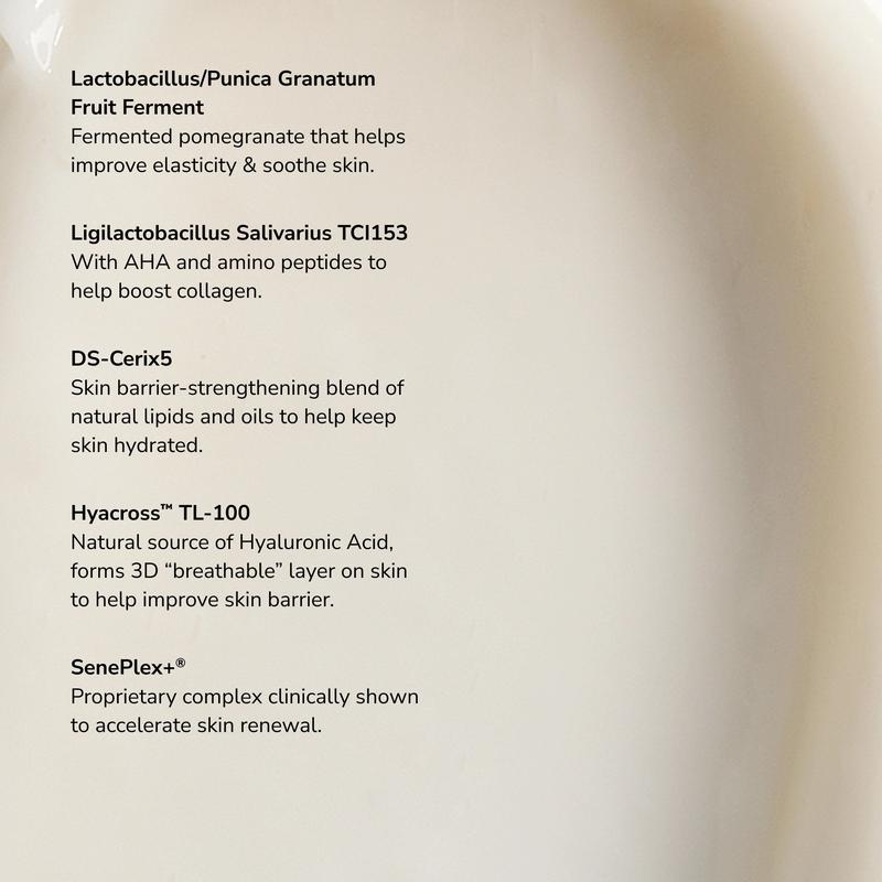 SeneGence Microbiome Restorative Evening Moisturizer – Probiotic Night Cream for Barrier Repair, Hydration & Smooth-Looking Skin