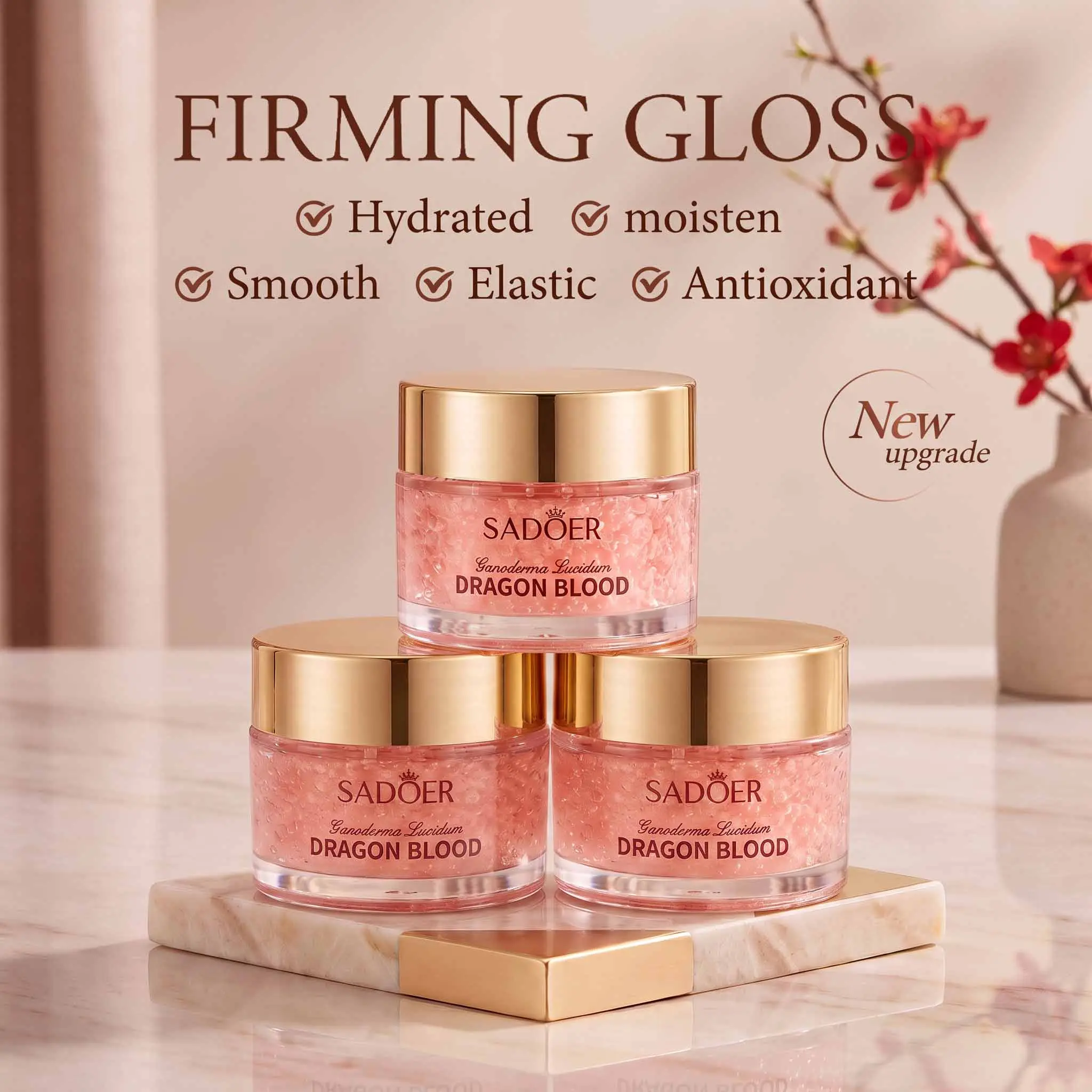 Comforting Dragon's Blood Face Cream, Nourishing & Hydrating Facial Moisturizer, Soothing Day & Night Beauty Cream, Holiday Gift Skin Care Products