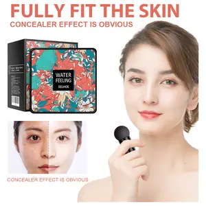 EELHOE flawless air cushion BB cream mushroom air cushion covers blemishes, waterproof, sweat proof and non shedding makeup pad BB cream