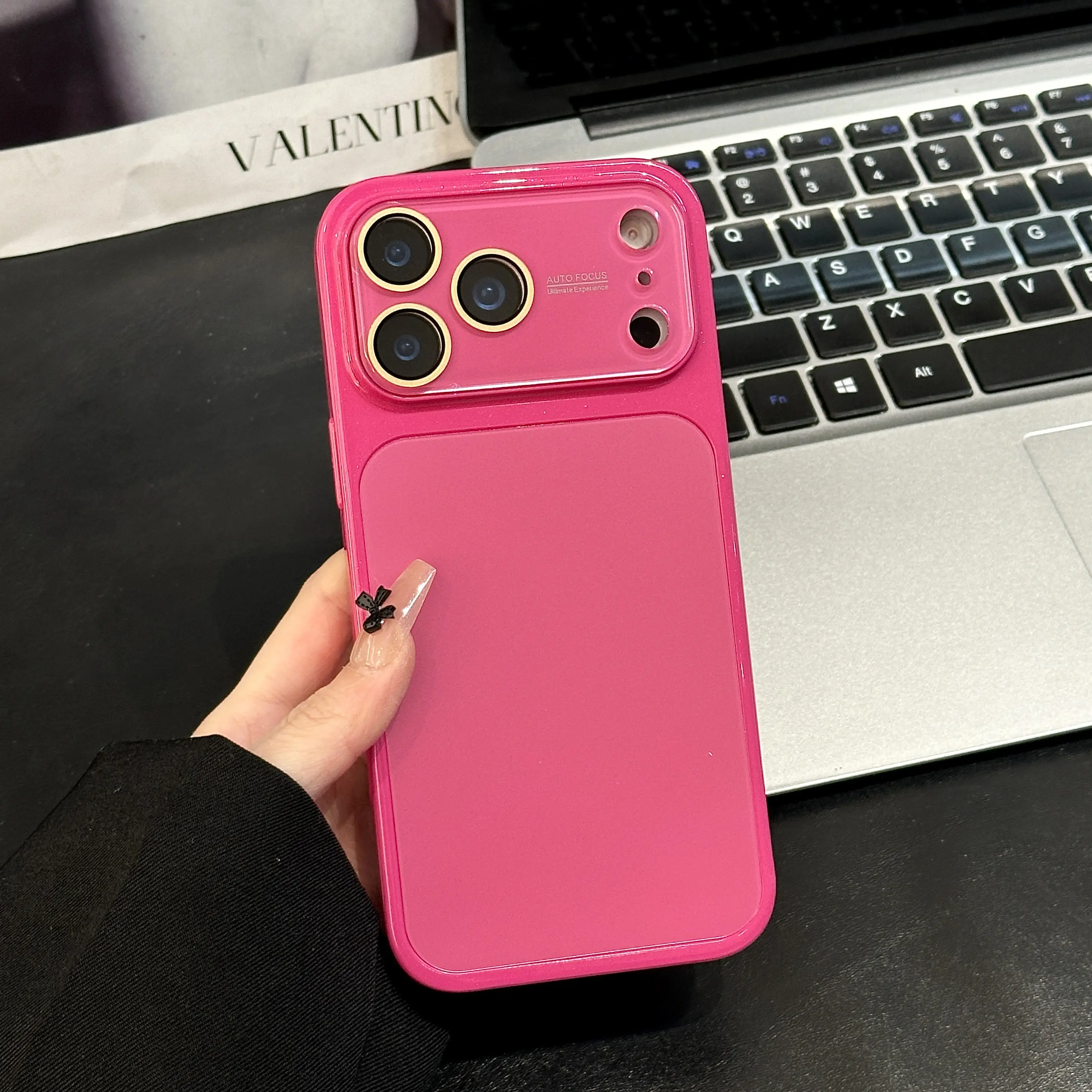 Dopamine Matte Frosted Full Lens Protective Casing with Screen Protector Function, TPU Shockproof Dropproof Anti-Fouling Durable Silicone Cover for iPhone 13-17 ProMax Handheld Cellphone Devices, Smartphone Accessories #DealsForYouDays, Protection