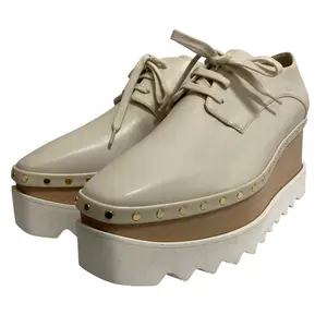 Pre-owned Stella McCartney Vegan Leather Small Leather Goods Elyse Platform Shoes