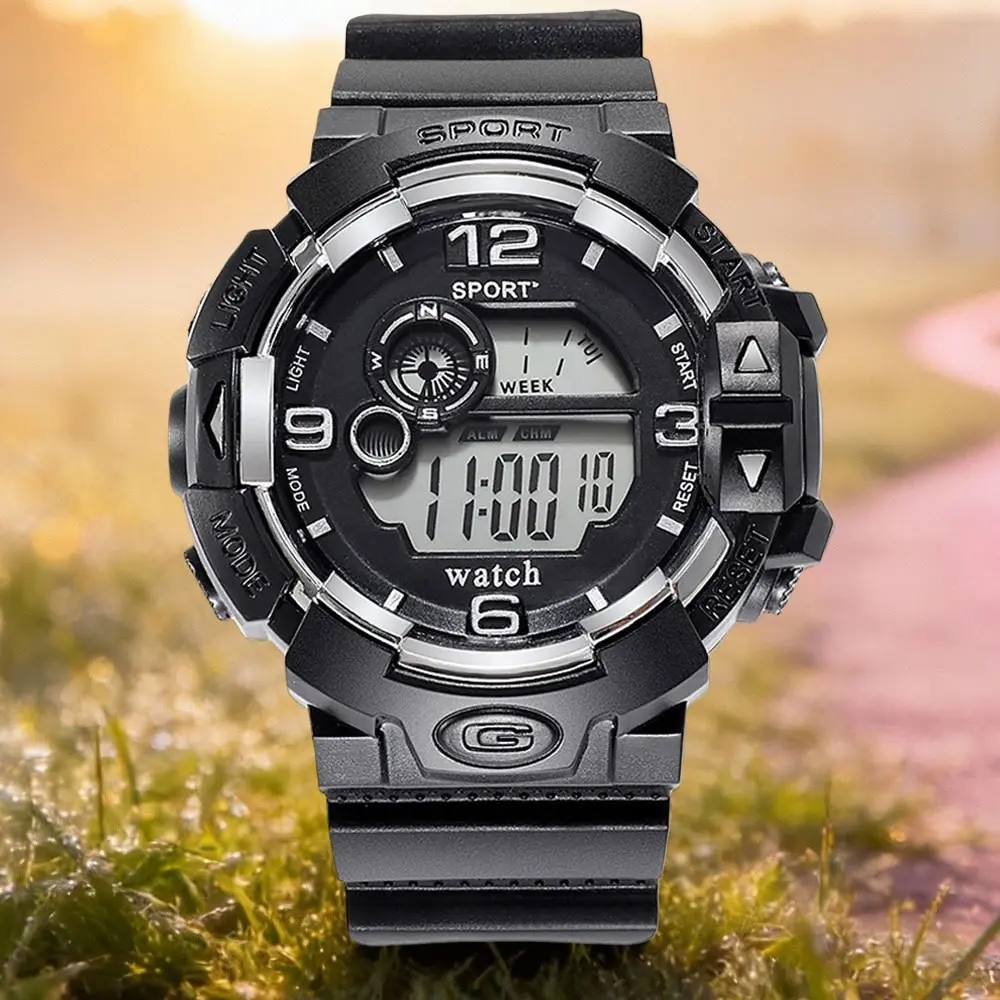 Digital Sports Watch, Outdoor Multifunction Timeandoon,, The Perfect Gift for Birthdays, Christmas, Graduation Ceremonies, and New Year'