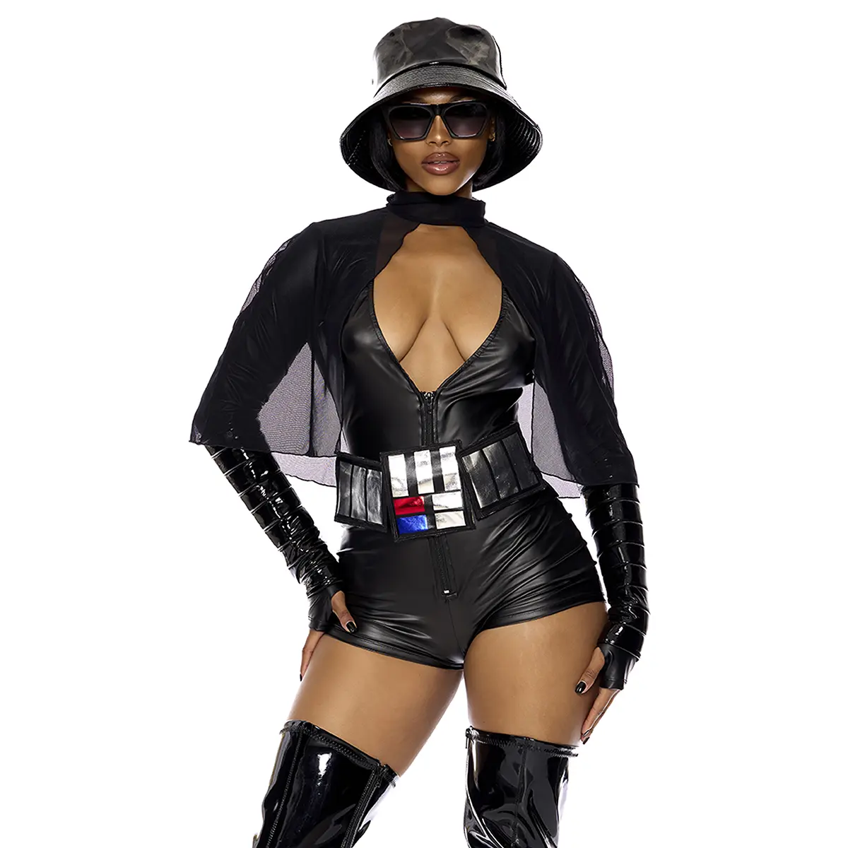 Forplay Women's Halloween Darth Mode 6-Piece Women's Movie Character Costume