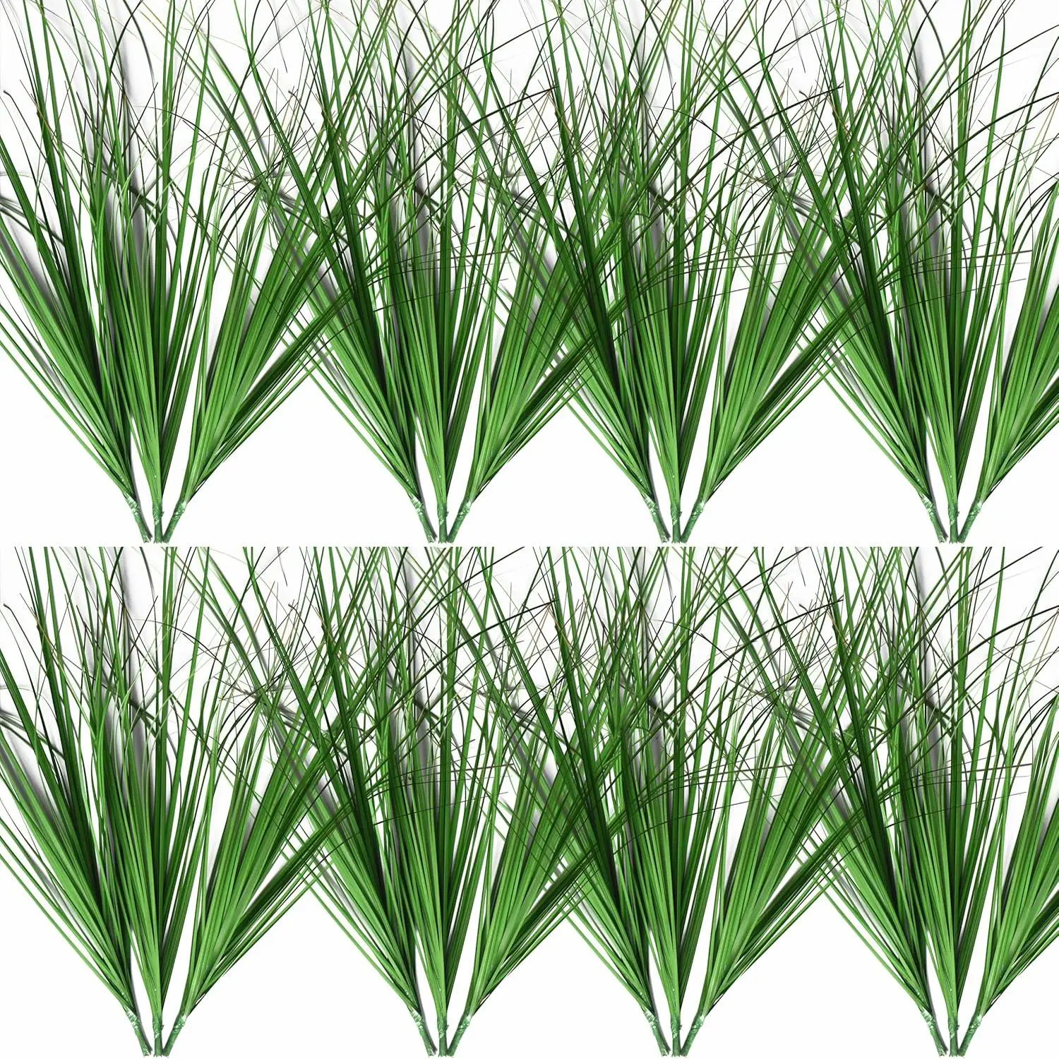 24 count Artificial Grass , Artificial Shrubs Wheat Grass, Artificial Greenery Stems  Weed for Room Indoor  Decor, Artificial Tall Grass   for Outdoor Decor