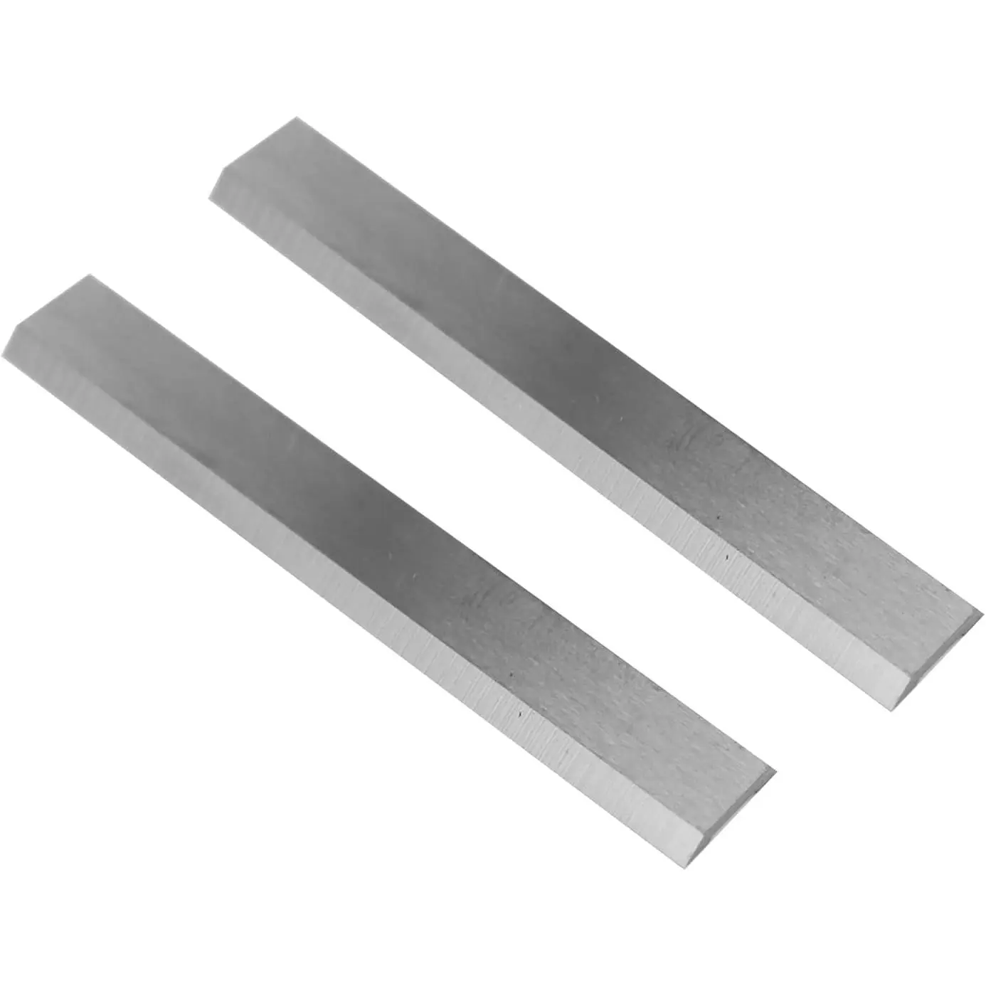 Tungsten Steel Hand Scraper Blades, 2-Piece 2-in Double-Edged Reversible Carbide Blades Ideal for Removing Paint, Glue, Grout from Wood Surfaces