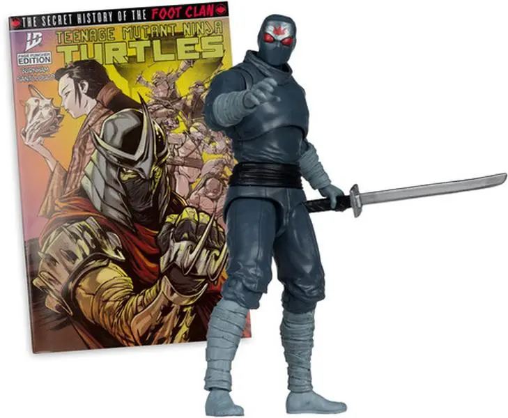 McFarlane Toys - Teenage Mutant Ninja Turtles - Page Punchers - Foot Soldier 5" Action figurine/statue with Comic (TMNT)  [COLLECTIBLES] Action figurine/statue