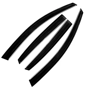 For 2007-2012 Nissan Altima Window Visors Wind Deflectors Sun Rain Guards Vent JDM Mugen Style