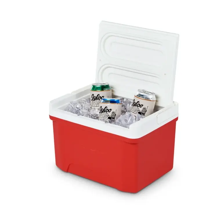 Laguna 9 QT Ice Chest Cooler, Red, Compact and Versatile Ice Cooler for Home or Outdoor Use