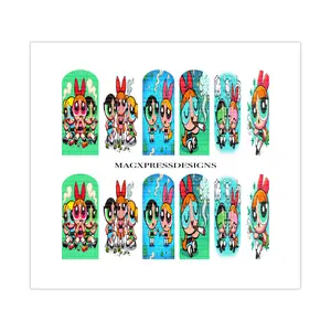420 Waterslide Nail Art Wraps