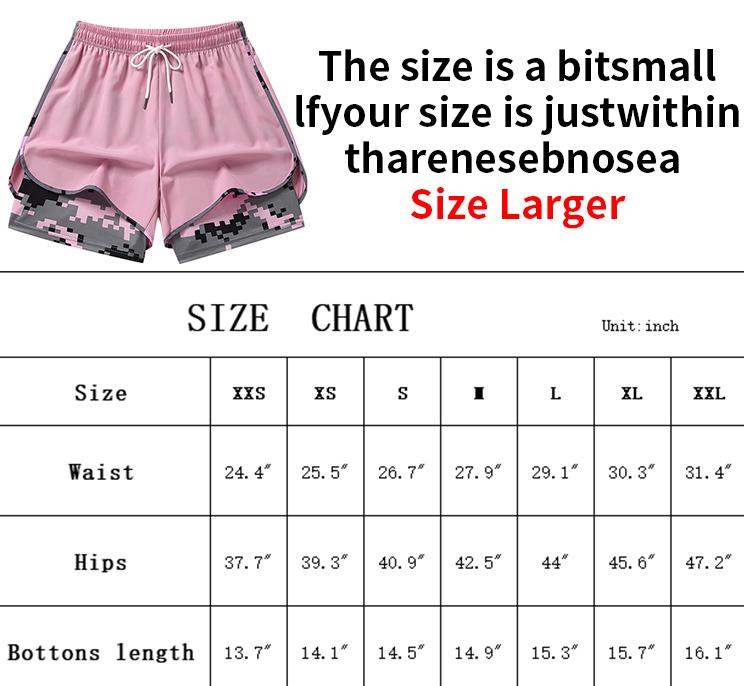 5-piece set of women’s casual athletic shorts with built-in liner, drawstring, elastic waistband; suitable for outdoor sports, fitness, running, and casual wear; women’s shorts, athletic shorts, womenswear,summervibes