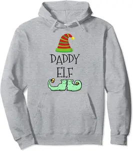 DADDY Elf Family Matching Group Christmas Pullover Hoodie - Phoebeumba Shop 29B07YFHH14N
