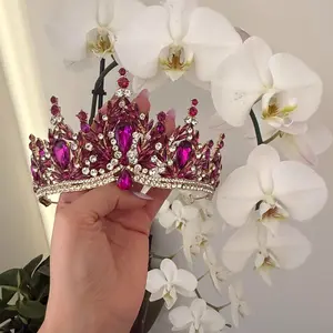 Fuschia Crown I