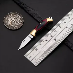 Mini Key Chain Knife Folding Pocket Knife Packing & Rope EDC Box Cutter great gift edc knife outdoor pocket