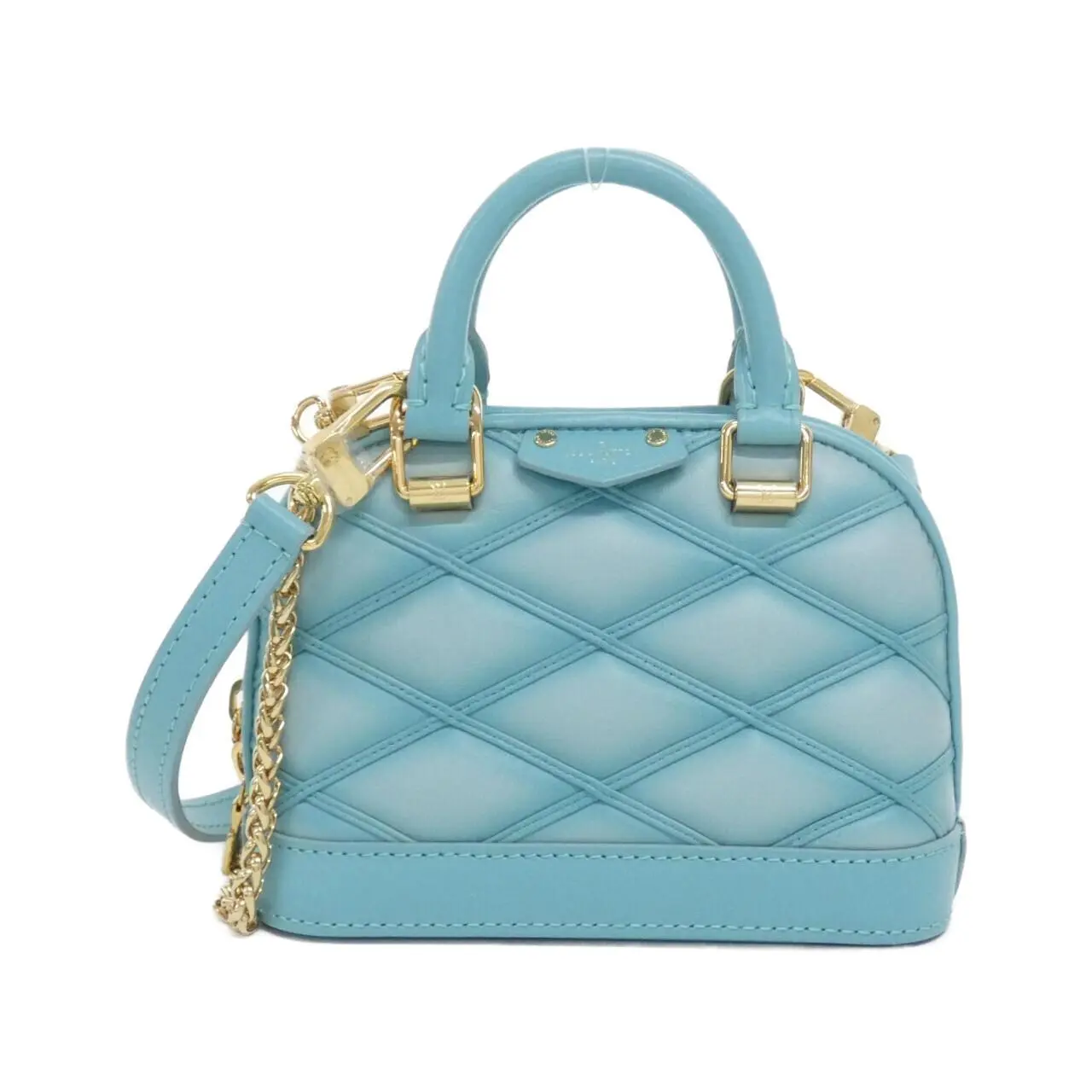 Pre-owned Louis Vuitton Lambskin Shoulder Bags Nano Alma Lamb Shoulder Bag