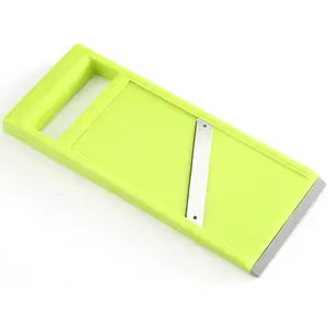 Plastic Vegetable Chip Maker with Stainless Steel ,Durable Yellow Vegetable ,Easy to Clean,Multipurpose  Chip Slicer for Kitchen Cooking