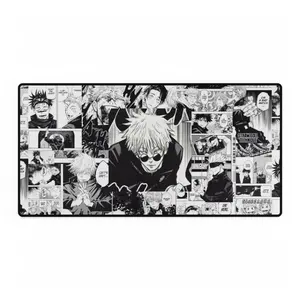 JJK Manga Panel Desk Mats Extra Large Gaming Mouse Pad