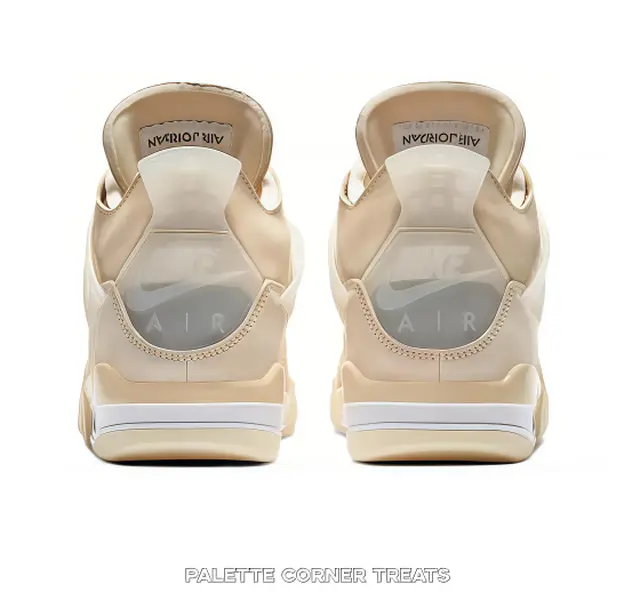 Ivory Translucent Mesh Mid-Top Retro Basketball Shoe | Sail Colorway Streetwear Sneaker