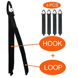 Extension Cable Holder, 4 Counts Extension Cable Organizer, Outdoor Extension Rope Storage Tool, Cable Organizer for Car & Garage Use, Cable Management Kit