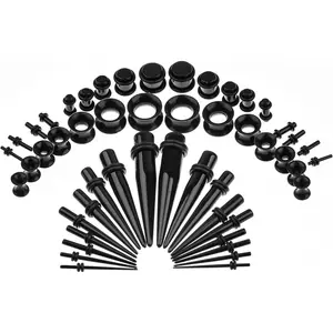 Ear Stretching Kit 50 Pieces 14Gauges- Earrings Piercing Kit