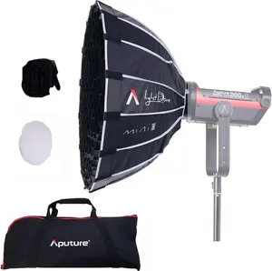 Aputure Light Dome Mini III Deep Octagon Bowens Mount Softbox with Honeycomb Grid for Amaran 300C 150C 200X S 100D S Aputure 600D 600XPRO