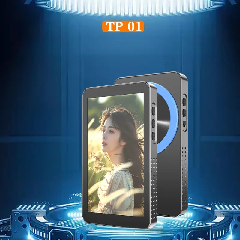 TP01 New Model Smartphone Projector - Mobile & Cellphone Selfie Accessory with iPhone Rear Magnetic Suction Display Screen, Wireless Remote Control, Screen Mirroring Function