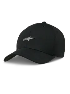 Alpinestars Metal Logo Hat - One Size - Black