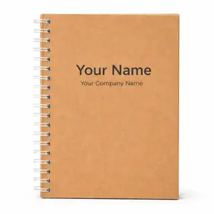 Colored Spiral Notebook A4 Size Wide Ruled