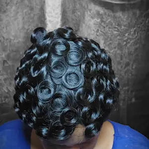 ShowRealHair Wig 025 Pixie Cut Wig for Black Women Short Bomb Curly Wigs Brazilian Virgin Human Hair Short Pixie Cut Layered Wig SpringStatements#SummerVibes