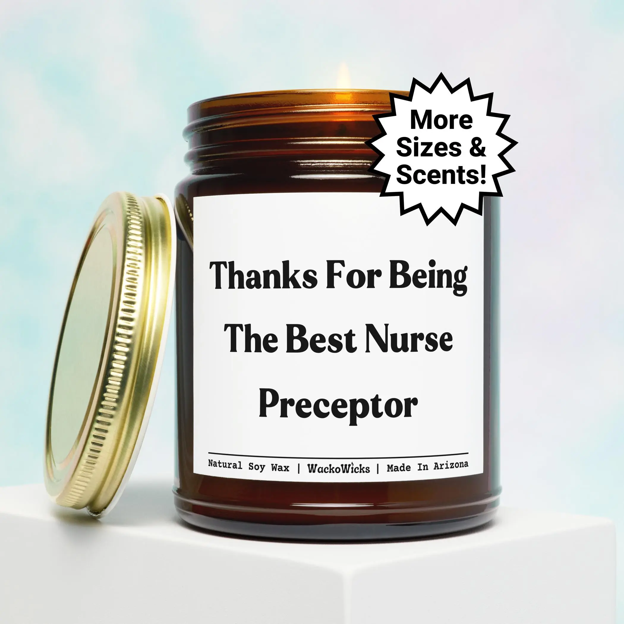 Nurse Preceptor Gifts, Nurse Preceptor Thank You Candle, Gift For Preceptor, Nurse Preceptor Appreciation, Nurse Preceptor Thank You Gift