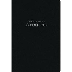 Mass Market Rvr 1960 Biblia de Estudio Arco Iris, Negro Símil Piel -- B&h Español Editorial, Leather / Fine Binding