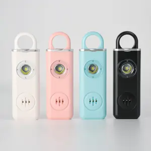 130dB Personal Security Alarm Stylish And Functional Alarm Keychain Personal Safety Alarm - Loud Siren, Battery Operated