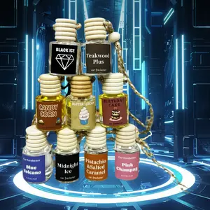 Car Air Fresheners Hanging Scent Oil Diffuser,8ML Nature Frangrance Friut Juciy Perfume Last Long Time With Three Scents For Car & Live Gifts Springtok car air freshener car air freshener car air freshener Chauffeur Car Scented Diffuser Oil