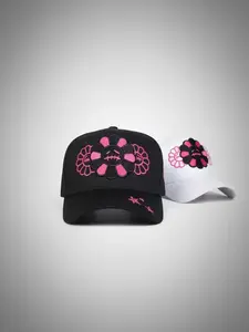 Flower Crying Face Hat Unisex Embroidery Design, Perfect Father's Day Gift, Ideal Present, Choice for Family Friends Brothers, Funny Golf Cap