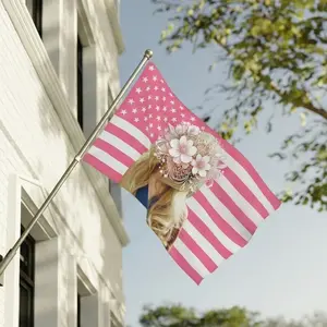 4th Of July Pinky Double Sided Flag - Gift For Music Lovers - Gift For Fan