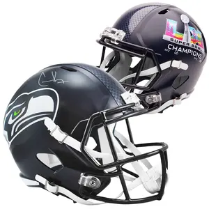 Cooper Kupp Seattle Seahawks Autographed Riddell Super Bowl LX Champions Speed Replica Helmet