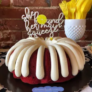 She Found Her Main Squeeze Cake Topper