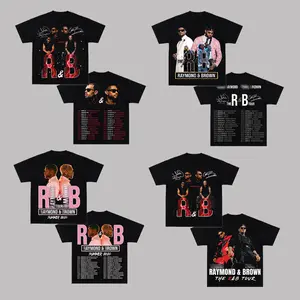 [Collection] The R&B Tour 2026 Raymond & Brown Shirt, R&B Vibe Graphic Tee, Urban Hip Hop Fashion Shirt, Classic Music Apparel, Fan Gift Option