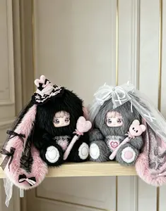 Sanmi Sweet Rabbit Contract 800% Bunny Plush Dolls Soft Collectibles，Soft Collectibles Hidden Style,summervibes