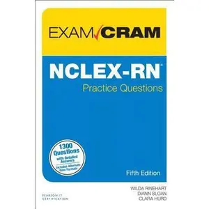 USED-Nclex-RN Practice Questions Exam Cram by Rinehart, Wilda (Paperback)